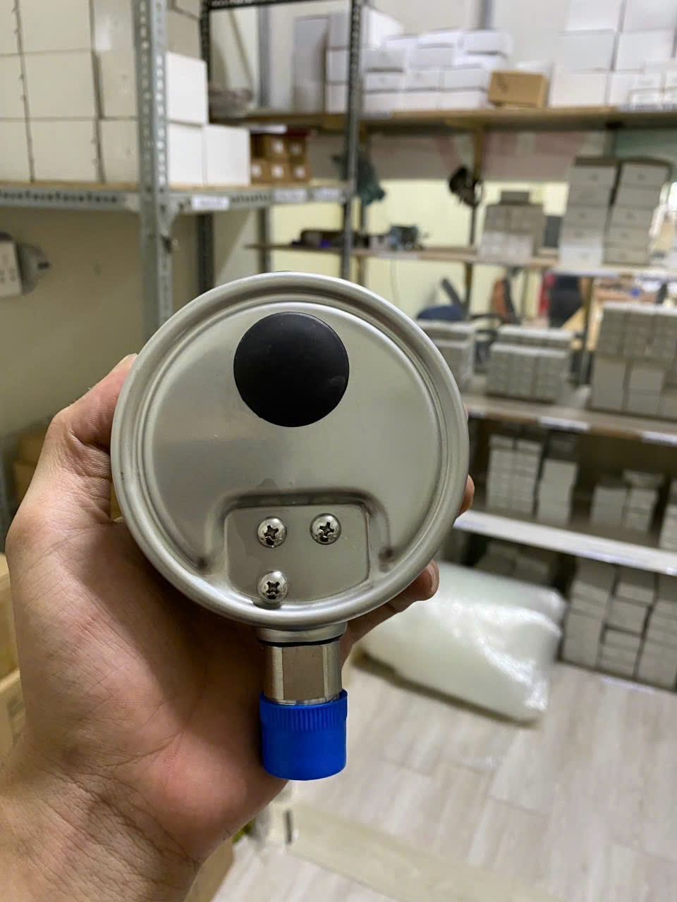 Đồng hồ áp suất ITALY, phi 100mm, Full Inox, áp 0-250 bar/psi